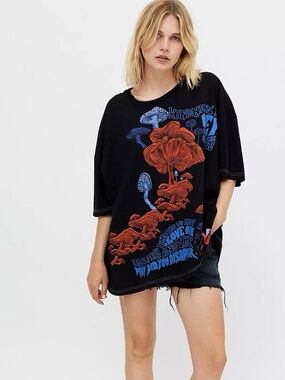 Project Social T Mushroom Slouchy T-Shirt Dress